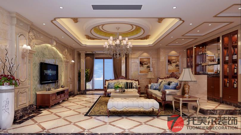 20170629002332573699.jpg 酒城一號110平歐式風格裝修效果圖